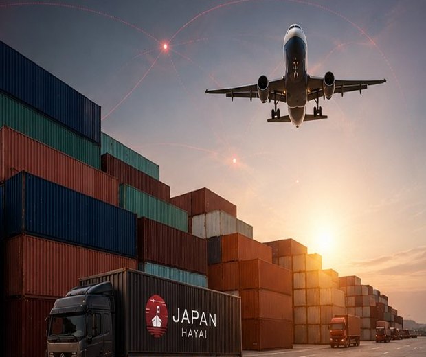 ลานตู้คอนเทนเนอร์ Japan Hayai